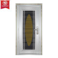 Puerta de seguridad de acero inoxidable 304 de calidad personalizada, Puerta de seguridad de puerta de una sola hoja de oscilación